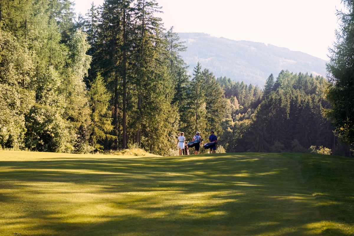 Golfer am Golf & Country Club Schloss Pichlarn