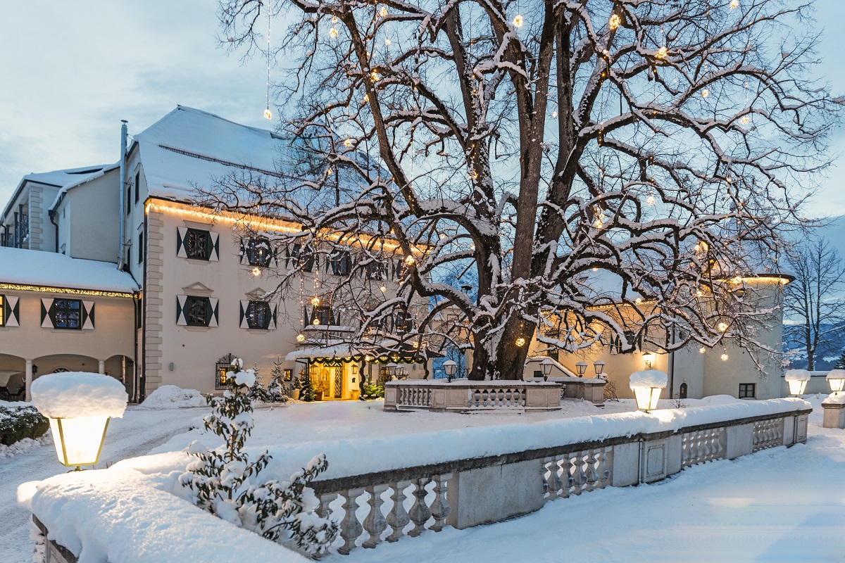 IMLAUER Hotel Schloss Pichlarn | 5-Sterne Hotel Österreich Winterbeleuchtung_c-Thomas_Sattler-3