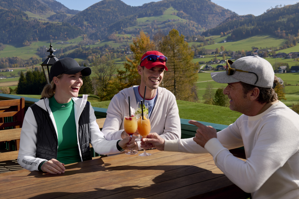 Spaß beim Golfen