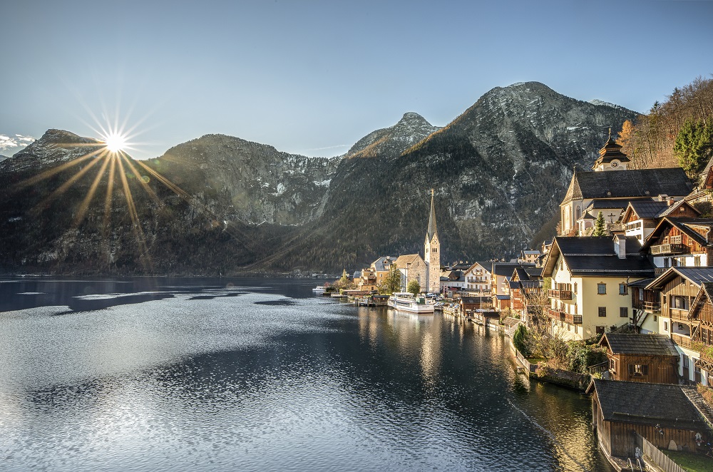 Foto: Hallstatt und der Hallstätter See