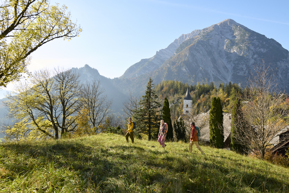 Bild: Wandern in Pürgg rund um die Johanneskapelle