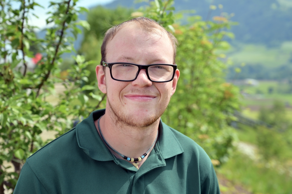 Bild: Simon von der Lebenshilfe Ennstal im Gewächshaus