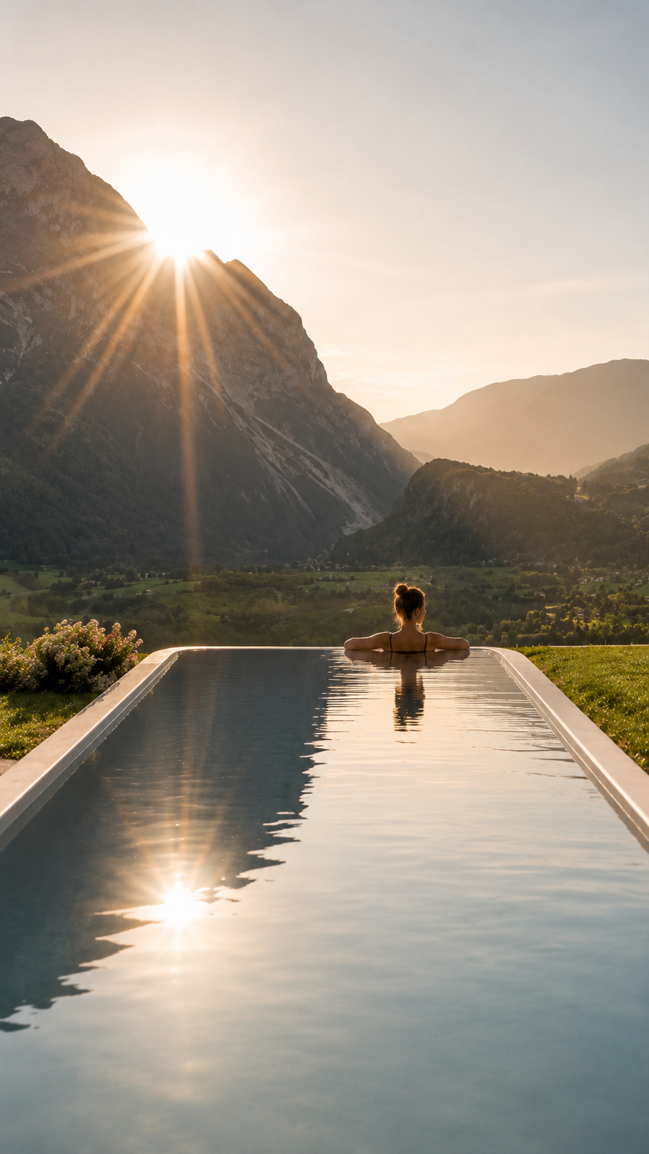 InfinityPool IMLAUER Hotel Schloss Pichlarn | 5-Sterne Hotel Österreich InfinityPool